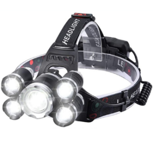 Biking & More Ideal for Construction Camping Running Features Super Bright 310-Lumen Cree LED & Rechargeable Lithium Battery Hiking MetroFlash Stryker Water-Resistant Headlamp & Flashlight 